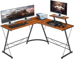 Mr. IRONSTONE L-Shaped Corner Gaming Desk