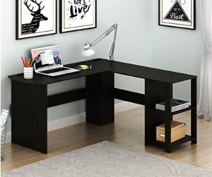 SHW L – Home Office Corner Wood Top